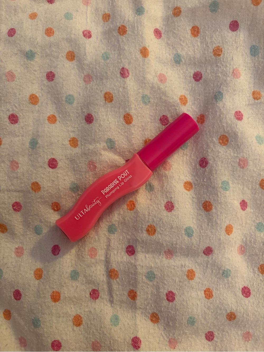 Ulta Beauty Paradise Pout Plumping Lip Gloss Flamingood Time Pink NWOT
